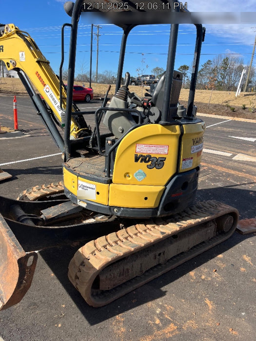 2020 Yanmar ViO35PR Open ROPS / Rubber Track / NO COUPLER