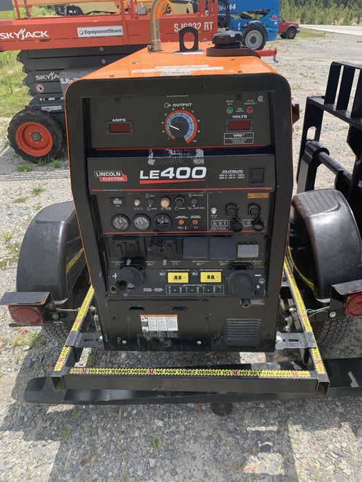 2022 Lincoln Electric LE400 Kubota V1505, Trlr, Cable Rack, Light Kit, ES Decals, T3