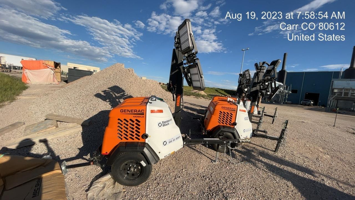 2023 Generac MLT2 Diesel, Flex Switch 120V Input, Powerzone Controller, (4) 320W LED Lights, 4kW Generator, 39.9 Gal Fuel Tank, 2" Ball, T3