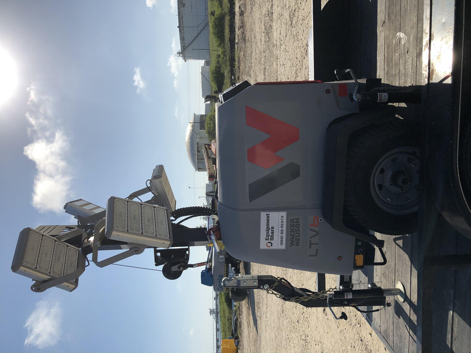 2019 Wacker Neuson LTV6K-LED LTV6K Light Tower, LED 300W, Telematics EQ SH Kubota