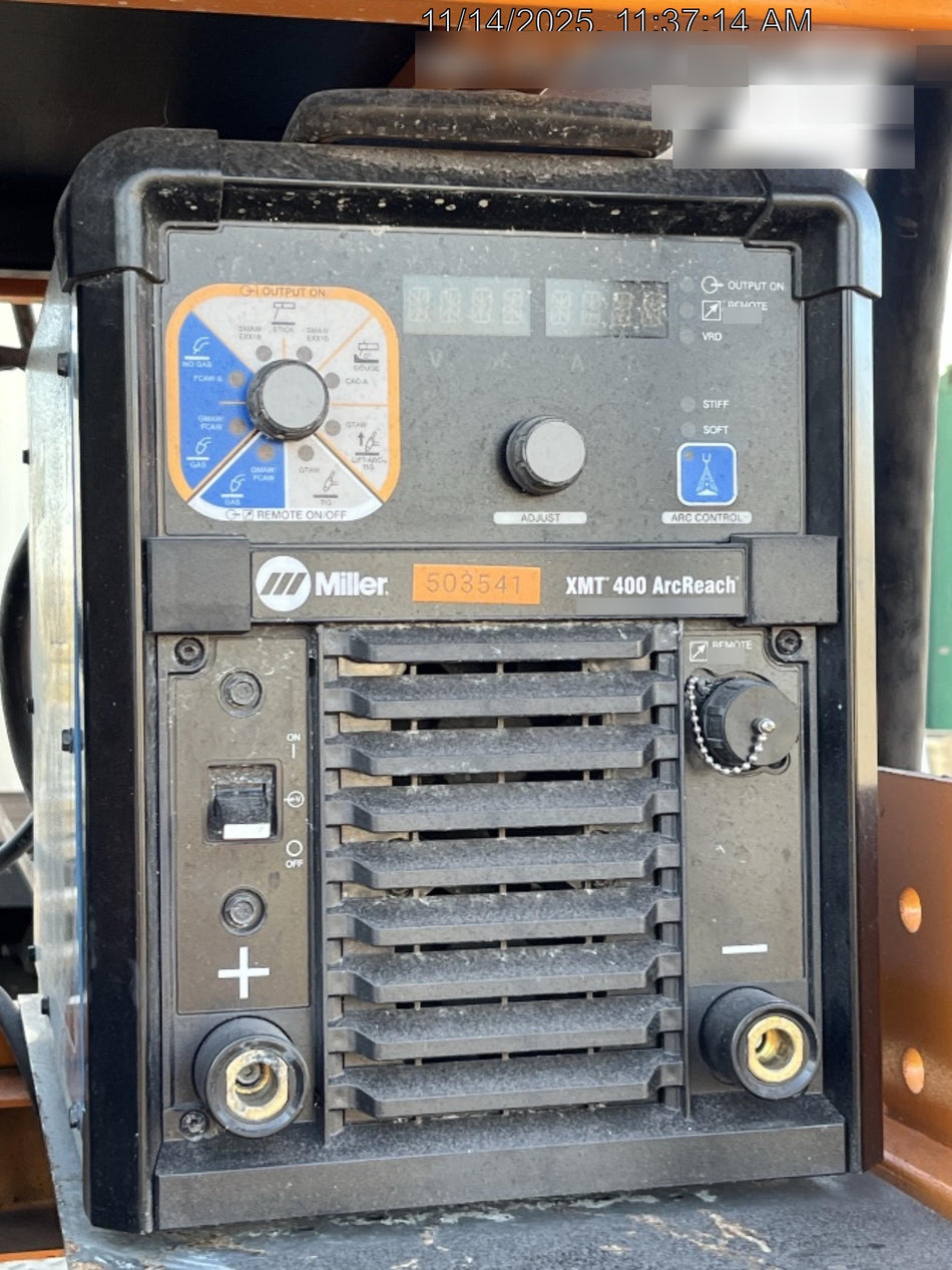 2025 MILLER ELECTRIC XMT 400