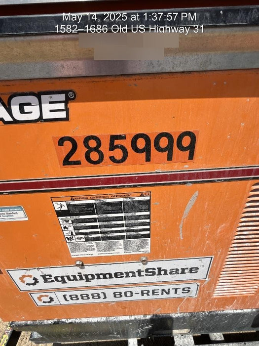 2022 Lincoln Electric Vantage 549X Crosslink Technology, Trailer Mounted, ES Decals, T3