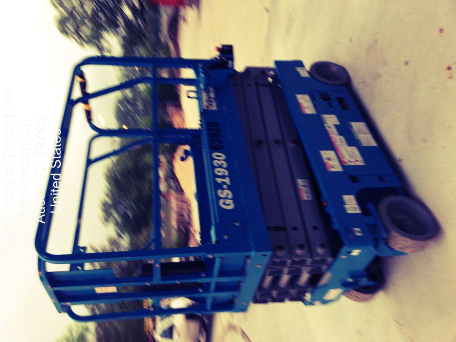 2020 Genie GS-1930 Standard Machine