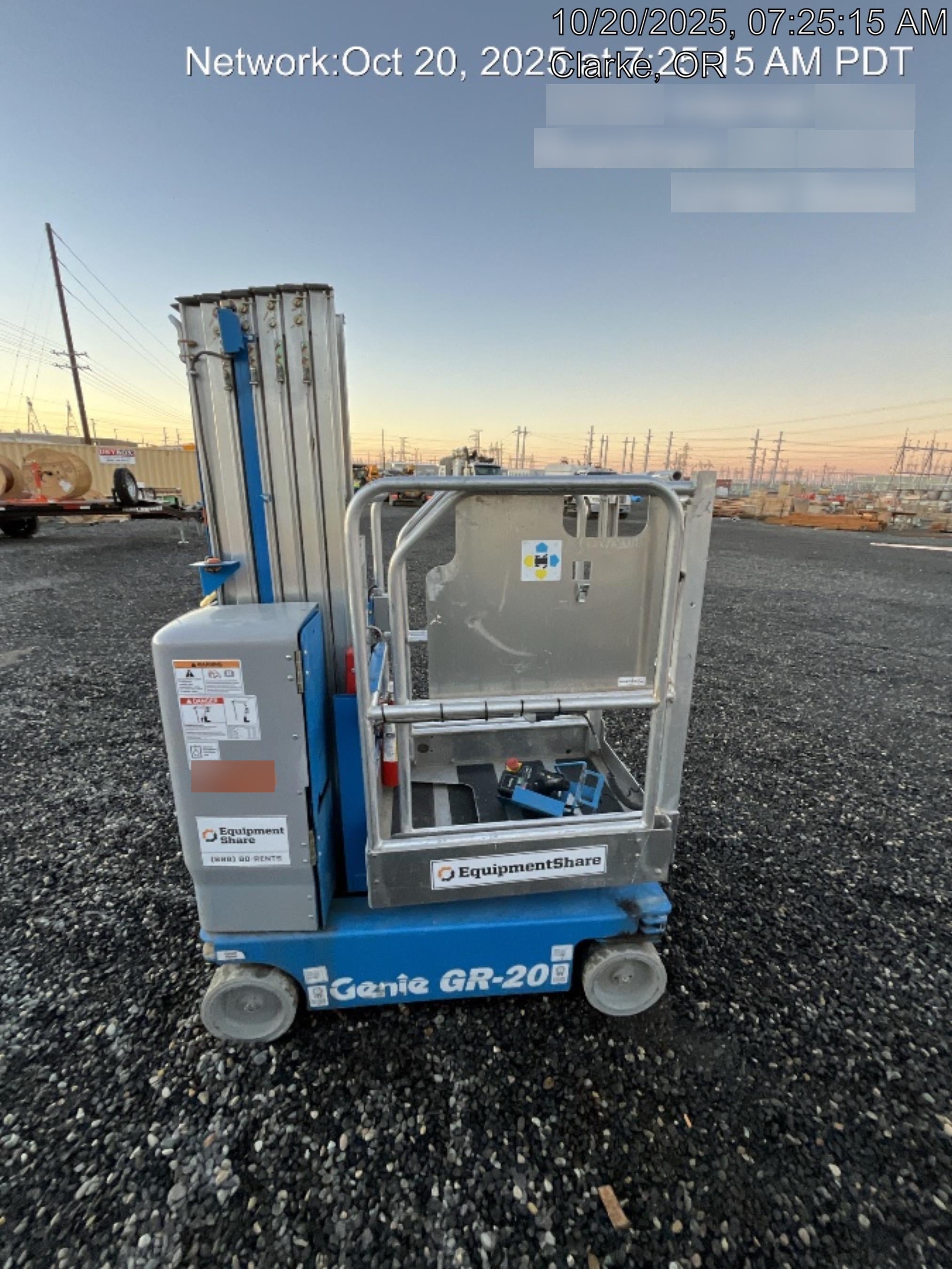 2019 GENIE GR-20