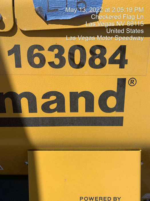 2021 Allmand NLV3GR (4) LED Light Fixture 350W, 23' Vertical Mast, 3kW Prime, Towable, Deep Sea L401, Leveling Jacks, Yanmar T4F 5.8hp