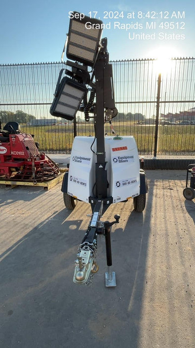 2024 Generac MLT2 Diesel, Flex Switch 120V Input, Powerzone Controller, 
(4) 320W LED Lights, 4kW Generator, 39.9 Gal Fuel Tank, 2" Ball, T3