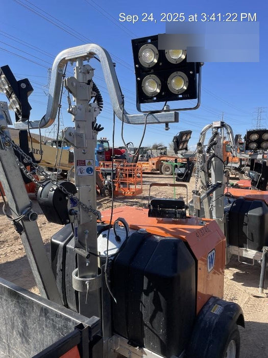 2024 Wanco WLTT-4MM4K Diesel, Deep Sea Controller, Shore Power Plug, Auto Start, (4) 350W LED Floodlights, 4kW Generator, 60 Gal Fuel Tank, 2" Ball, T3