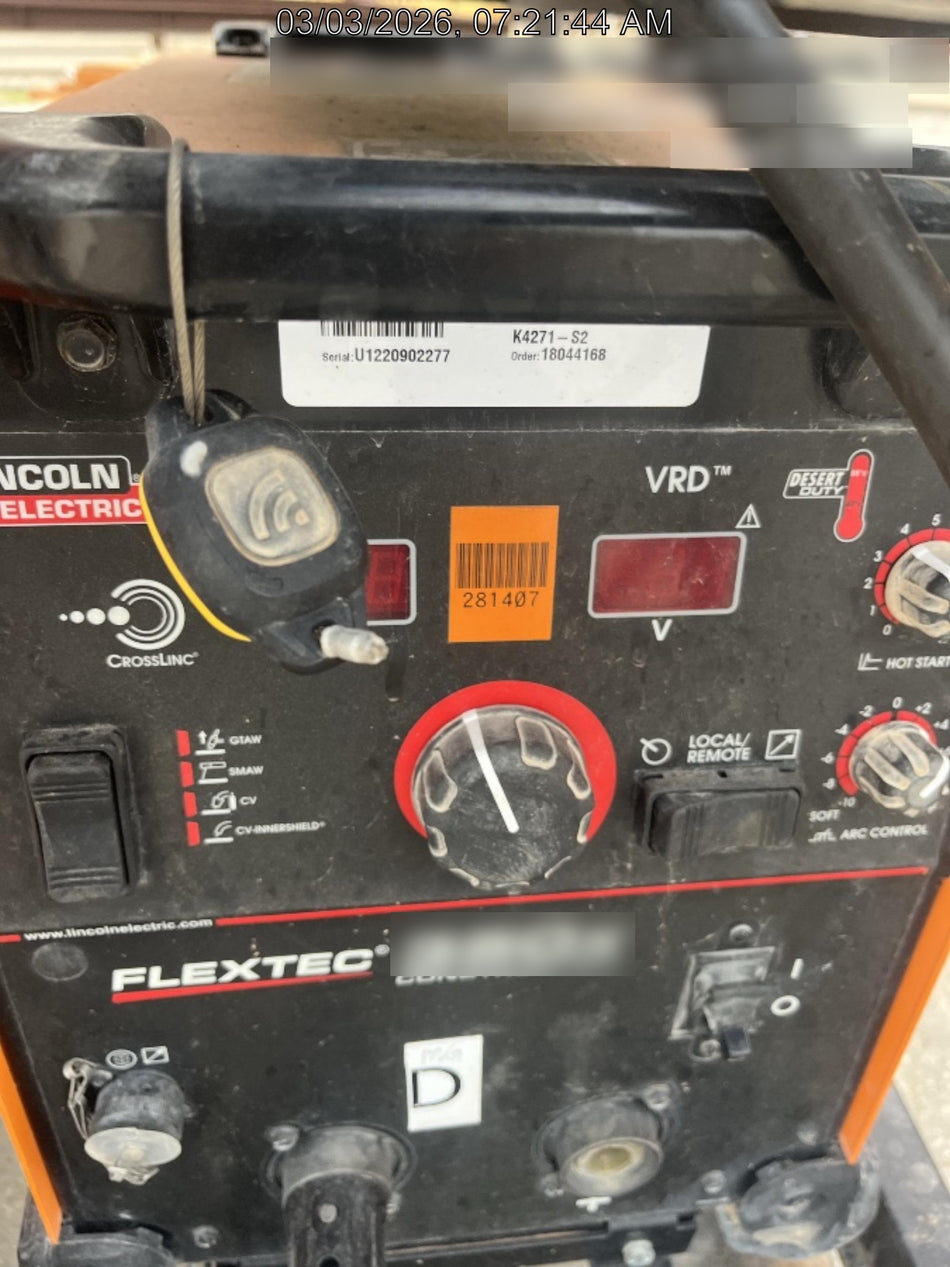 2022 LINCOLN ELECTRIC FLEXTEC 350X