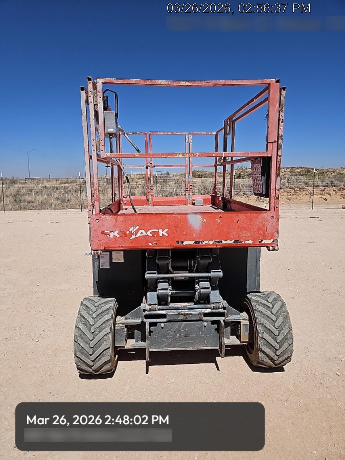2018 SKYJACK SJ6826 RT