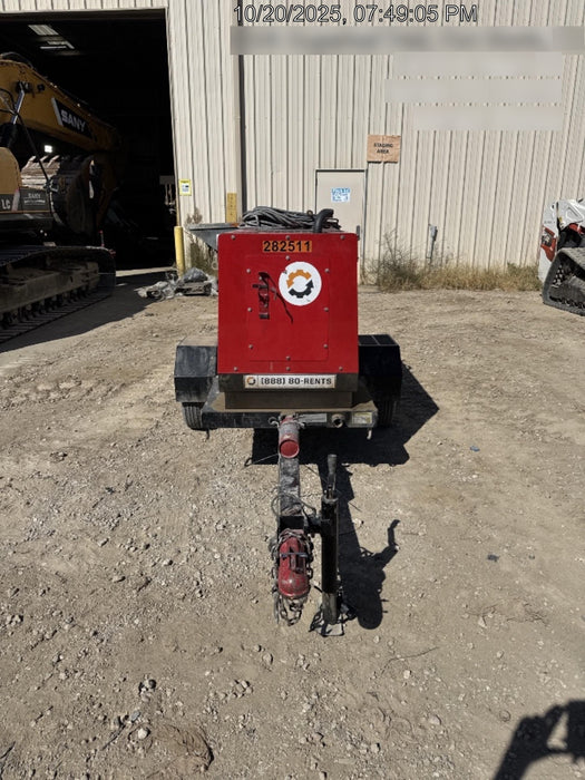 2022 Shindaiwa DGW400MDL Kubota D902 Engine, 23 HP, Dual Op Welder, Wire, Arc, Droop Stick, Tig, and CC Stick Functionality, Simulphase, 3 Phase and 1 Phase Gen Output, Single Axle NB Trlr, Slr Trckl Chrg 12V 12W, Fire Ext