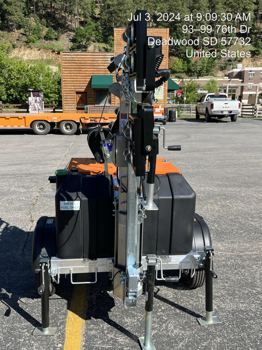 2024 Wanco WLTT-4MM4K Diesel, Deep Sea Controller, Shore Power Plug, Auto Start, (4) 350W LED Floodlights, 4kW Generator, 60 Gal Fuel Tank, 2" Ball, T3