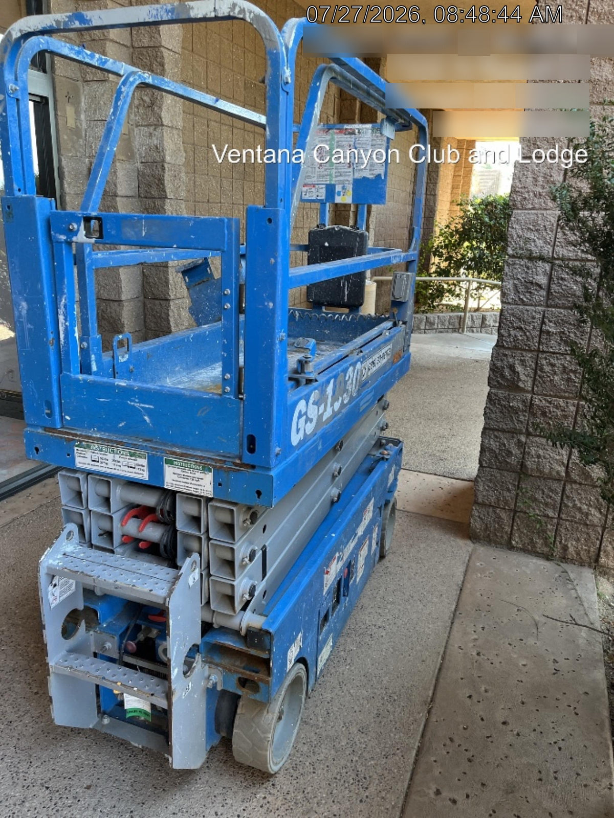 2019 Genie GS-1930 Half Height Swing Gate, 800W Inverter