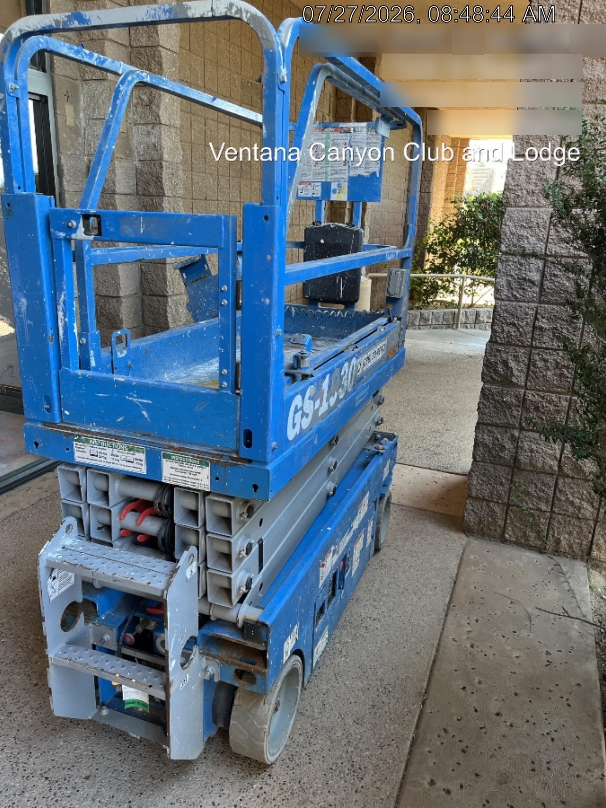2019 Genie GS-1930 Half Height Swing Gate, 800W Inverter
