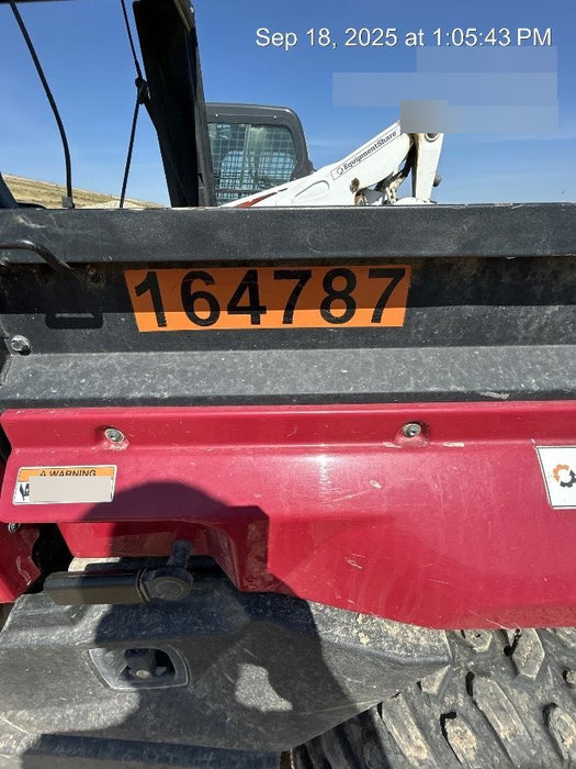 2021 Yanmar YU1000 Canopy, Steel Wheel, Poly WindShield, Beacon, Backup Alarm