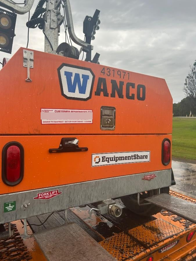 2024 Wanco WLTT-4MM4K Diesel, Deep Sea Controller, Shore Power Plug, Auto Start, (4) 350W LED Floodlights, 4kW Generator, 60 Gal Fuel Tank, 2" Ball, T3