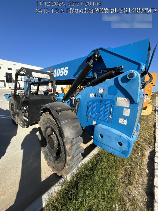 2017 Genie GTH-1056 Genie GTH1056, Solid Tires, 60" carriage, Light Kit, Open ROPS