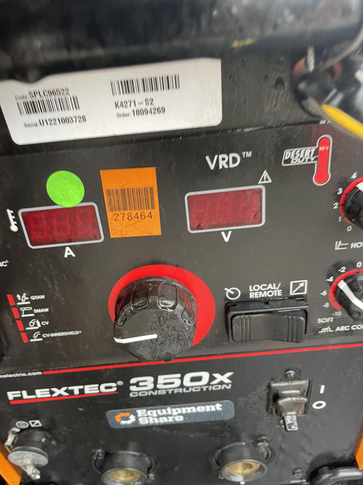 2022 LINCOLN ELECTRIC FLEXTEC 350X