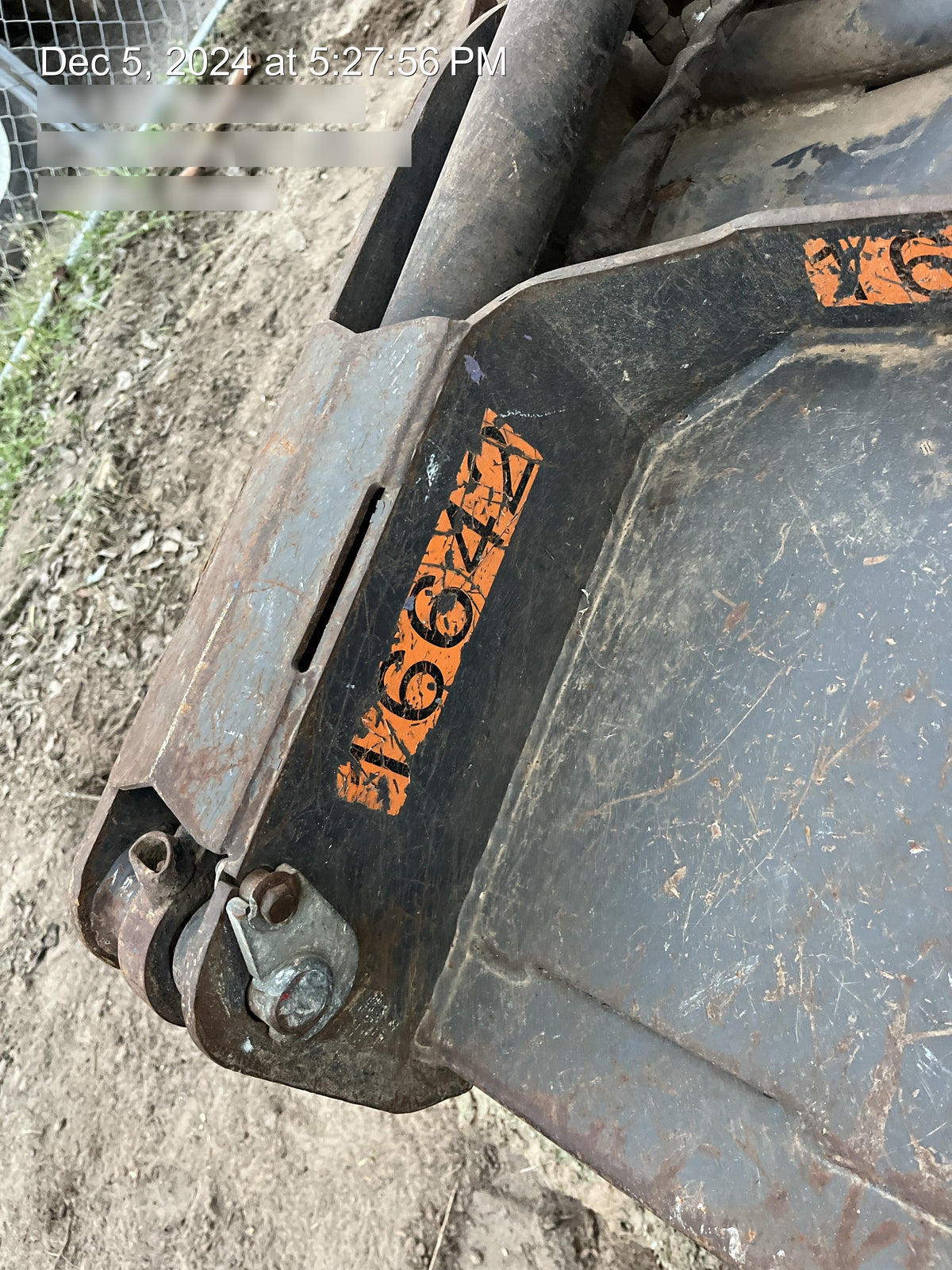 2018 PALADIN 76" Scrap Grapple Bucket - Paladin