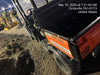 2022 Kubota RTV-X1140W-H Plastic Canopy, Windshield Acrylic Clear, LED Strobe Light, Wire Harness Kit, Back up Alarm