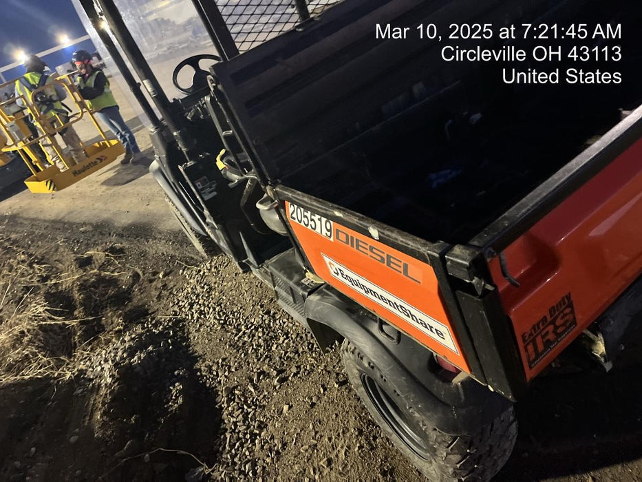 2022 Kubota RTV-X1140W-H Plastic Canopy, Windshield Acrylic Clear, LED Strobe Light, Wire Harness Kit, Back up Alarm