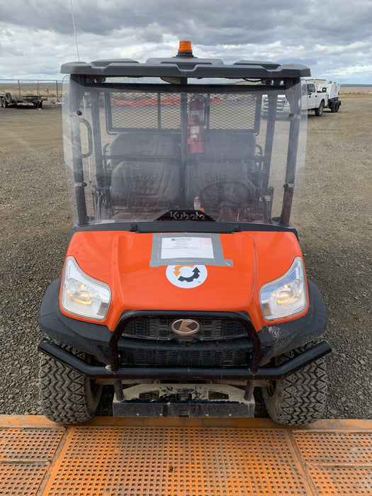2021 Kubota RTV-X1140W-H Plastic Canopy, Windshield Acrylic Clear, LED Strobe Light, Wire Harness Kit, Back up Alarm