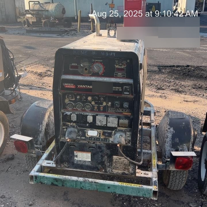 Lincoln Electric Vantage 322 Lincoln Vantage 322 Welder Ready Pak 3 - Vantage 322, Trailer