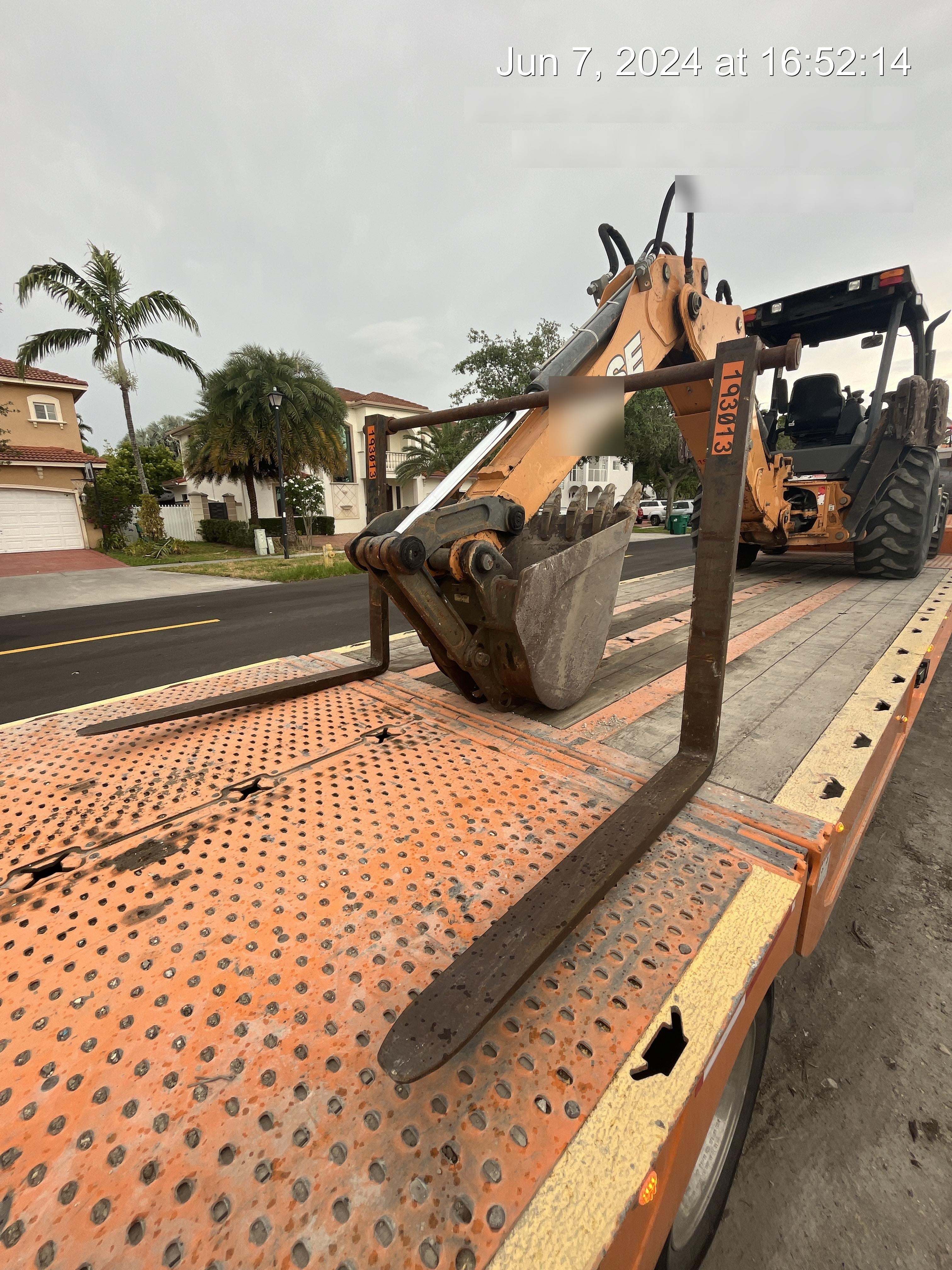 2014 WERK-BRAU 42" Forks - Backhoe