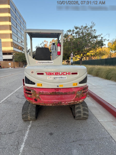 2021 TAKEUCHI TB240R