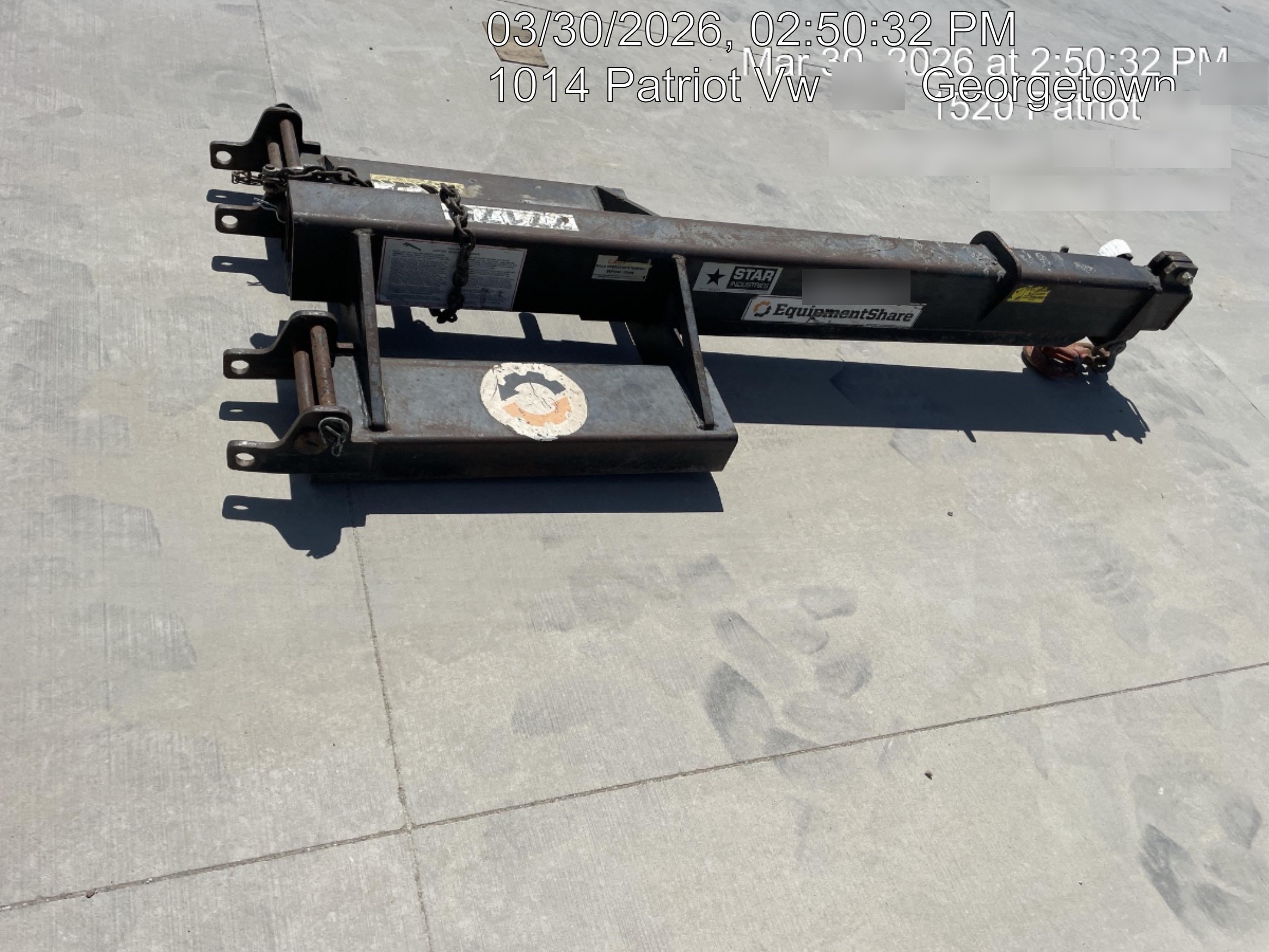 2020 STAR INDUSTRIES M1360B - Star JIB Boom