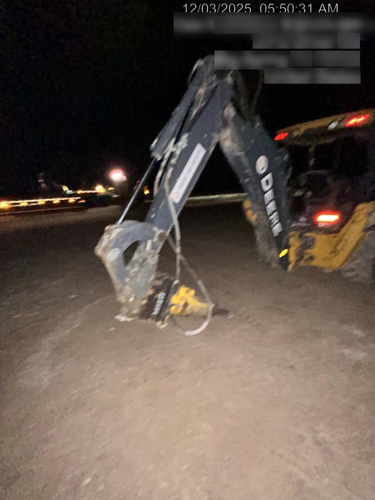 2020 John Deere 310LEP Canopy, 4WD, Standard Stick, Pilot Controls, 2 Way Hydraulics, TAG Manual QC