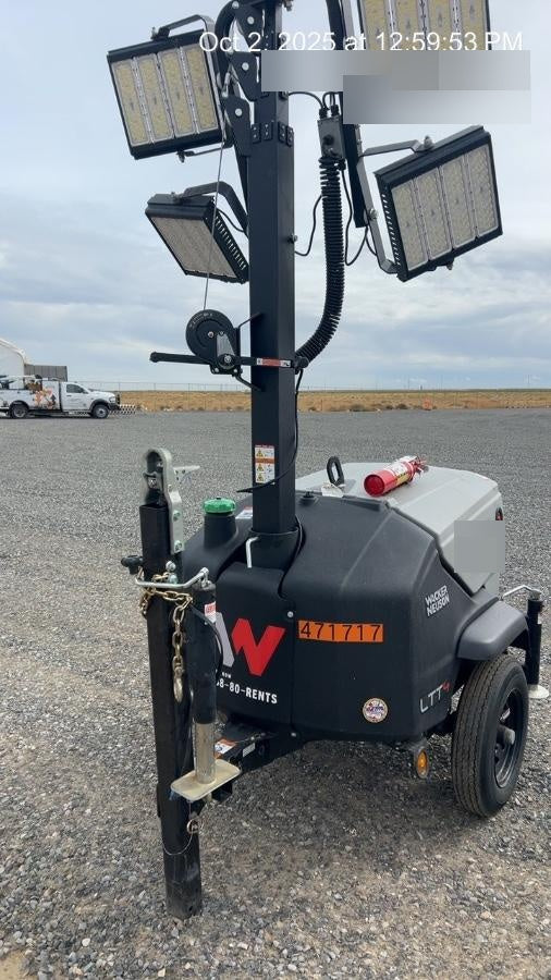2024 Wacker Neuson LTT4 Diesel, Kohler KDW702, Deep Sea Controller, Auto Start, LED 320W, Bypass Outlet, T3