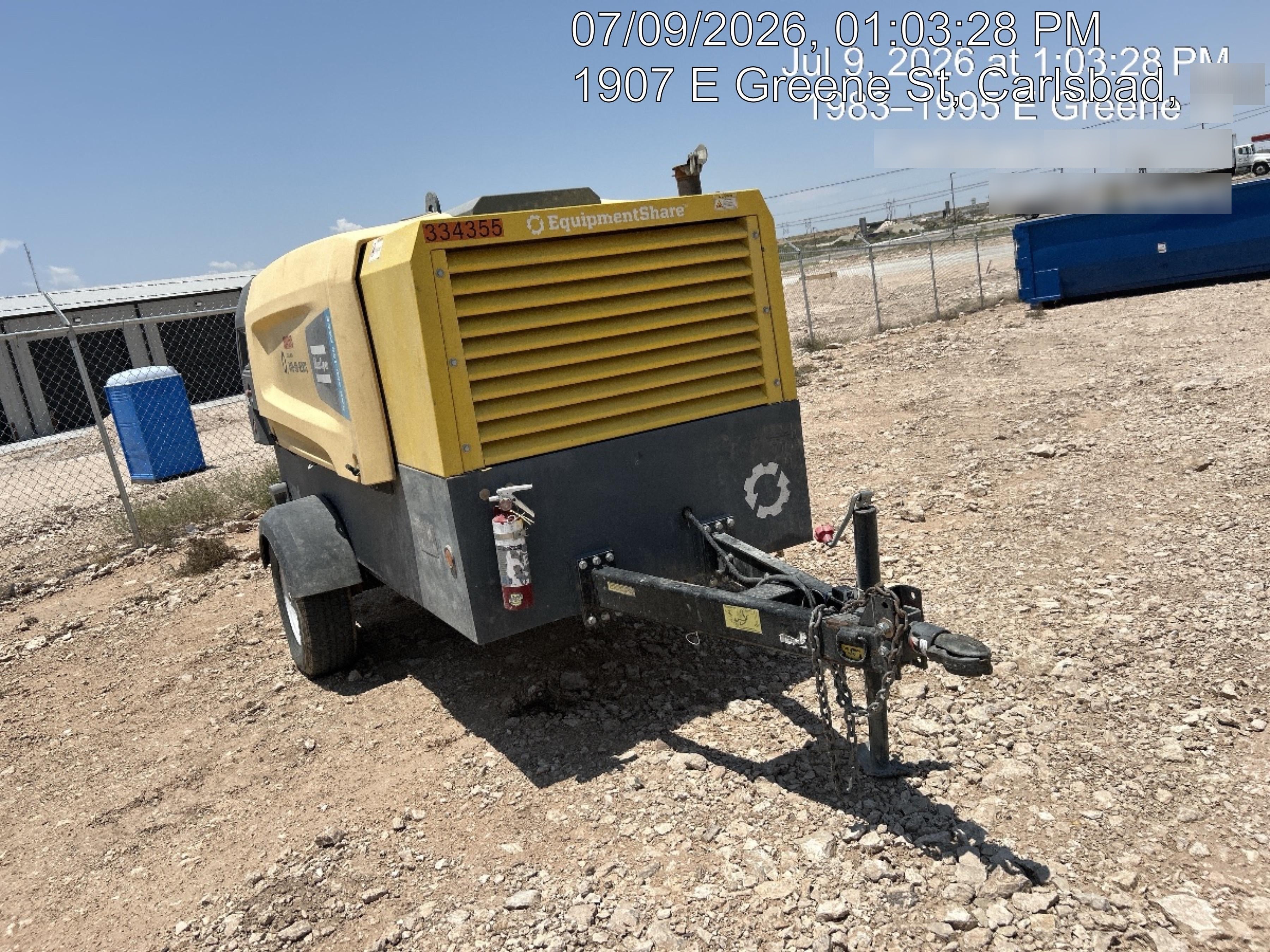 2023 ATLAS COPCO XAS 400-150 PACE
