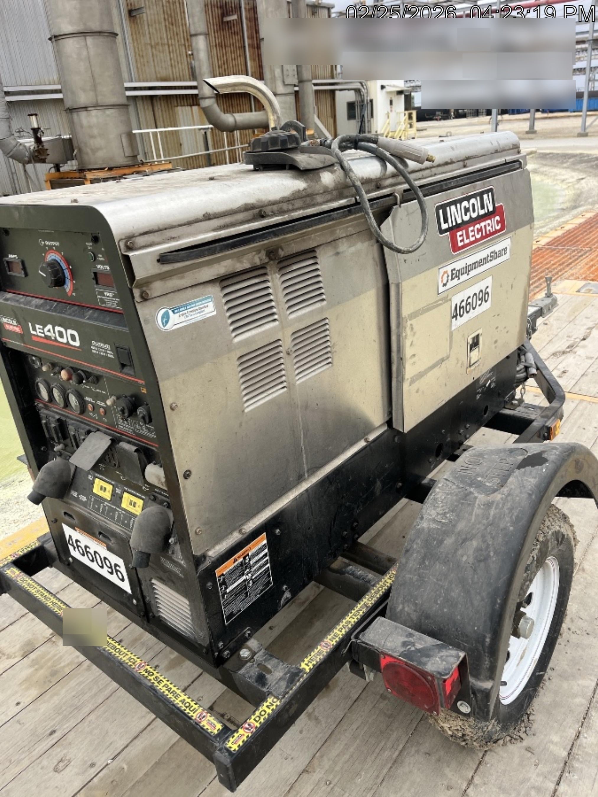 2024 Lincoln Electric LE400 Kubota V1505, Trlr, Cable Rack, Light Kit, ES Decals, T3