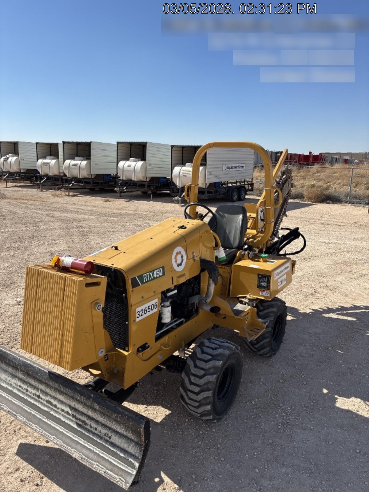 2023 VERMEER RTX450