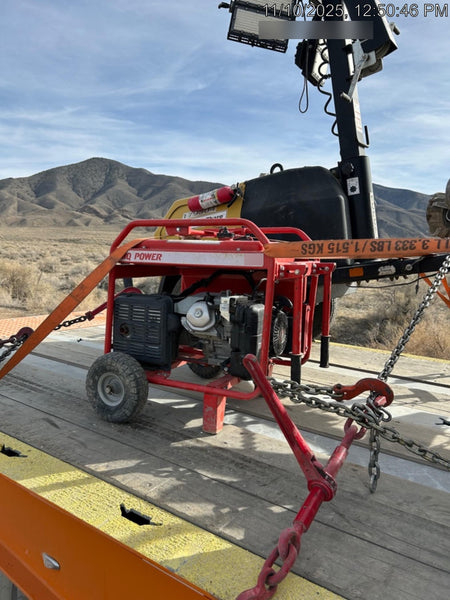 2021 Multiquip GA6HR Gen 6kW Honda GX340 GFCI
Wheel Kit