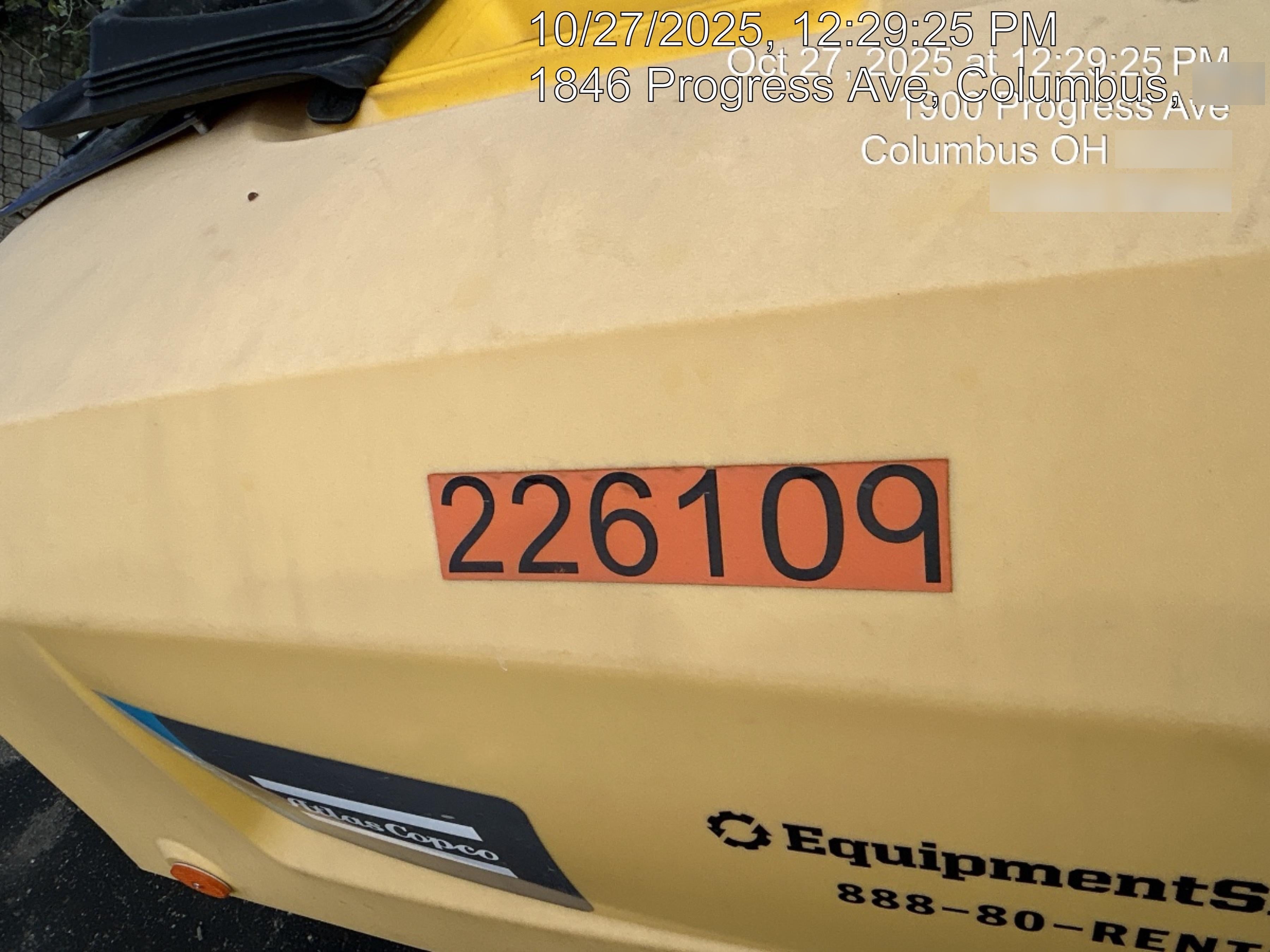 2022 ATLAS COPCO XAS 110
