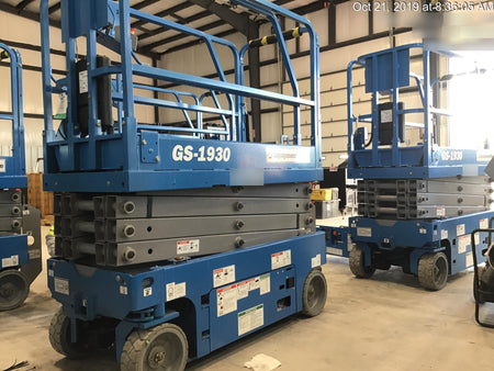 2019 Genie GS-1930 Fixed rails with chain Entry