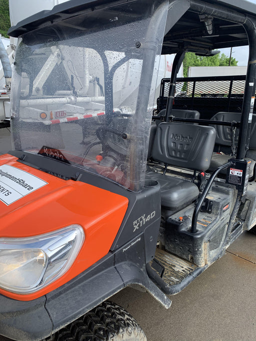 2020 Kubota RTV-X1140W-H 4WD, LED Strobe, Windshield Acrylic Clear, Plastic Canopy, Wire Harness Kit, Backup Alarm