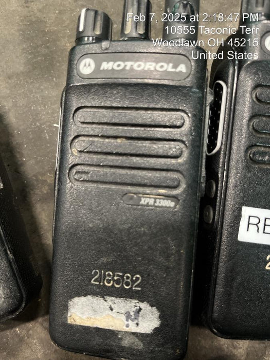 2021 MOTOROLA XPR3300E