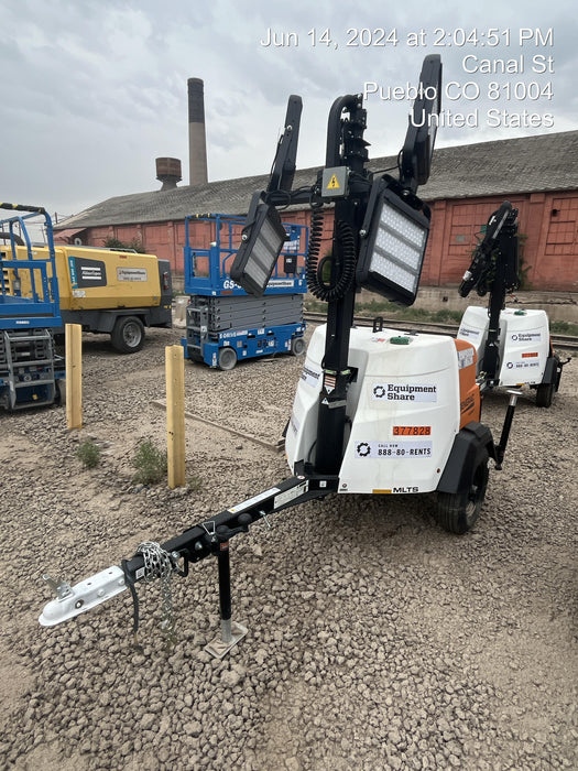 2023 Generac MLT2 Diesel, Flex Switch 120V Input, Powerzone Controller, 
(4) 320W LED Lights, 4kW Generator, 39.9 Gal Fuel Tank, 2" Ball, T3