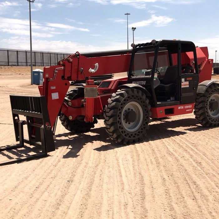 2020 Manitou MTA12055SER3 Canopy, Solid Tires, Amber Strobe, Lift Hook w/66" Carriage, 60" Forks