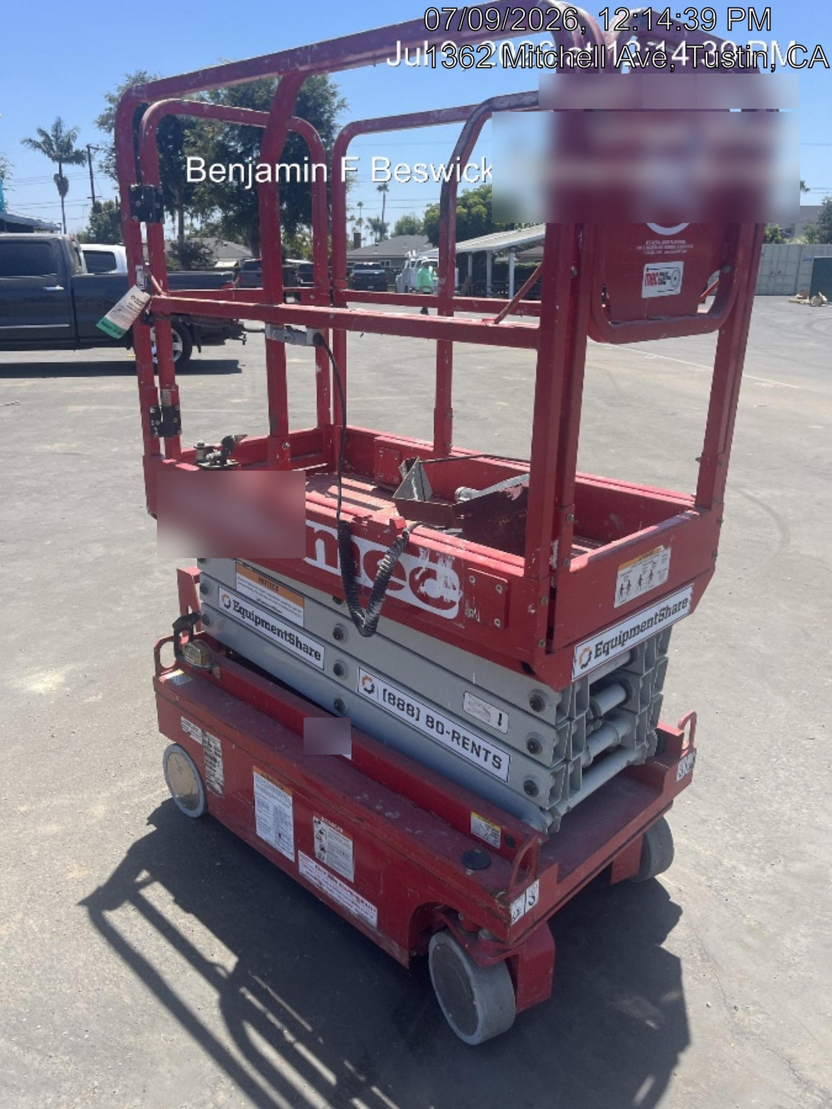 2019 MEC 1330SE Motion Alarm, Beacon, Includes MachineLink keypad and telematics device