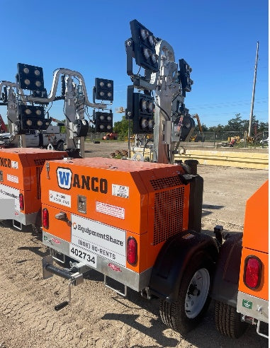 2024 Wanco WLTT-4MM4K Diesel, Deep Sea Controller, Shore Power Plug, Auto Start, (4) 350W LED Floodlights, 4kW Generator, 60 Gal Fuel Tank, 2" Ball, T3