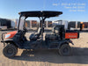 2022 Kubota RTV-X1140W-H Plastic Canopy, Windshield Acrylic Clear, LED Strobe Light, Wire Harness Kit, Back up Alarm