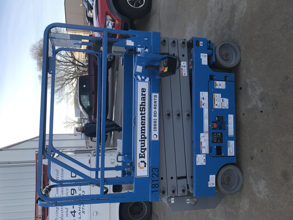 2018 Genie GS-1930 Genie GS-1930 w/Fixed Rail, Chain Entry