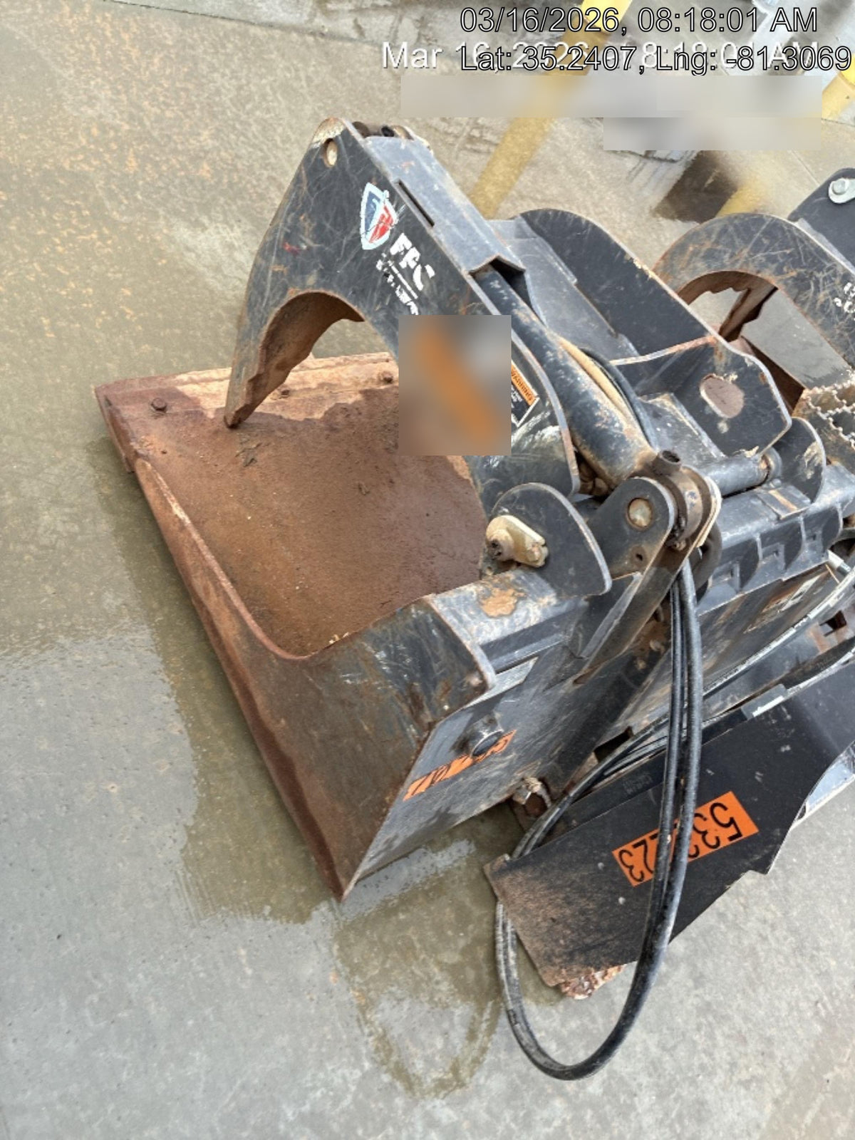 2020 PALADIN UTILITY GRAPPLE 11876-0022