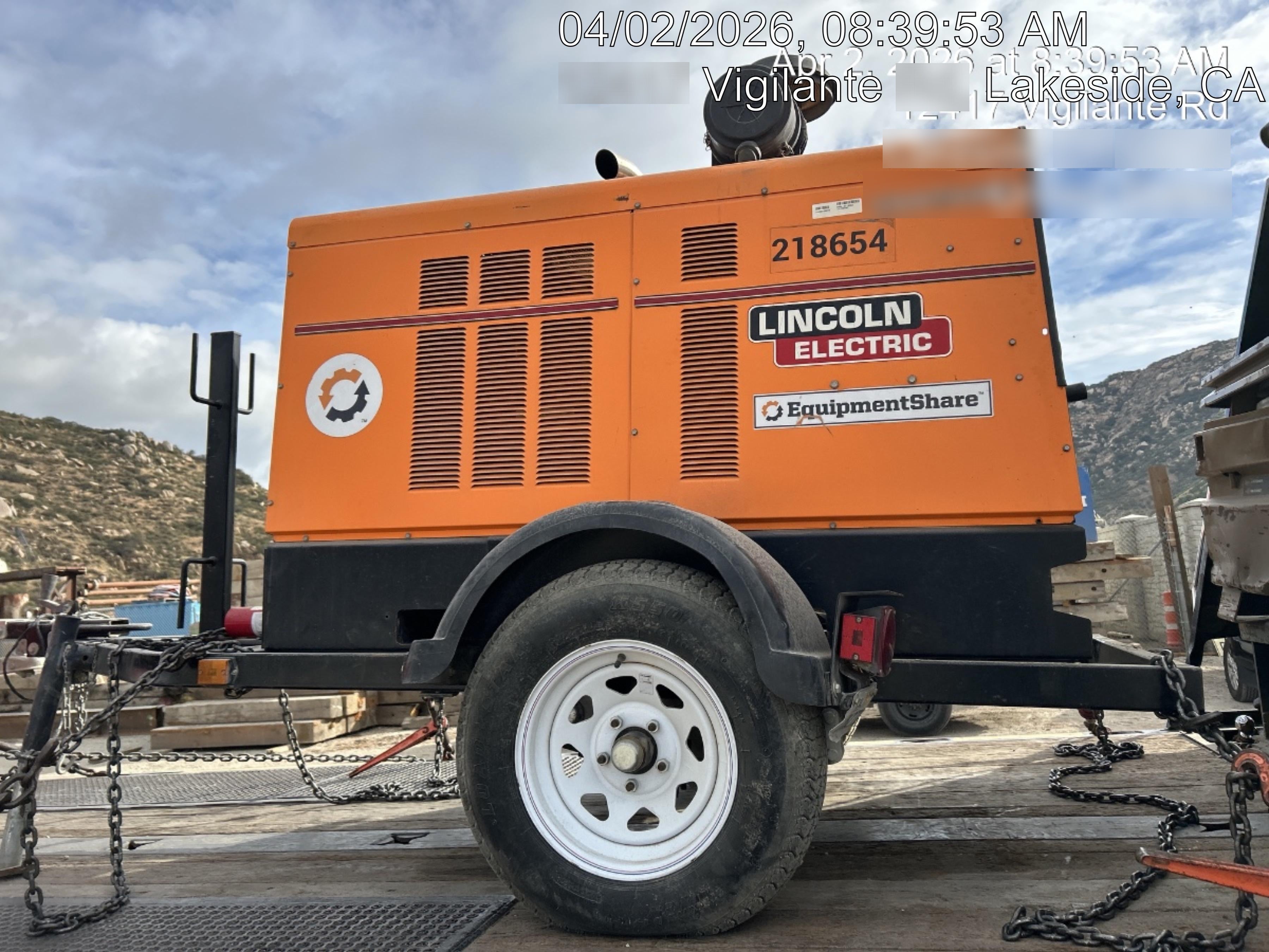 2022 Lincoln Electric Vantage 549X VANTAGE 549X READY-PAK 3