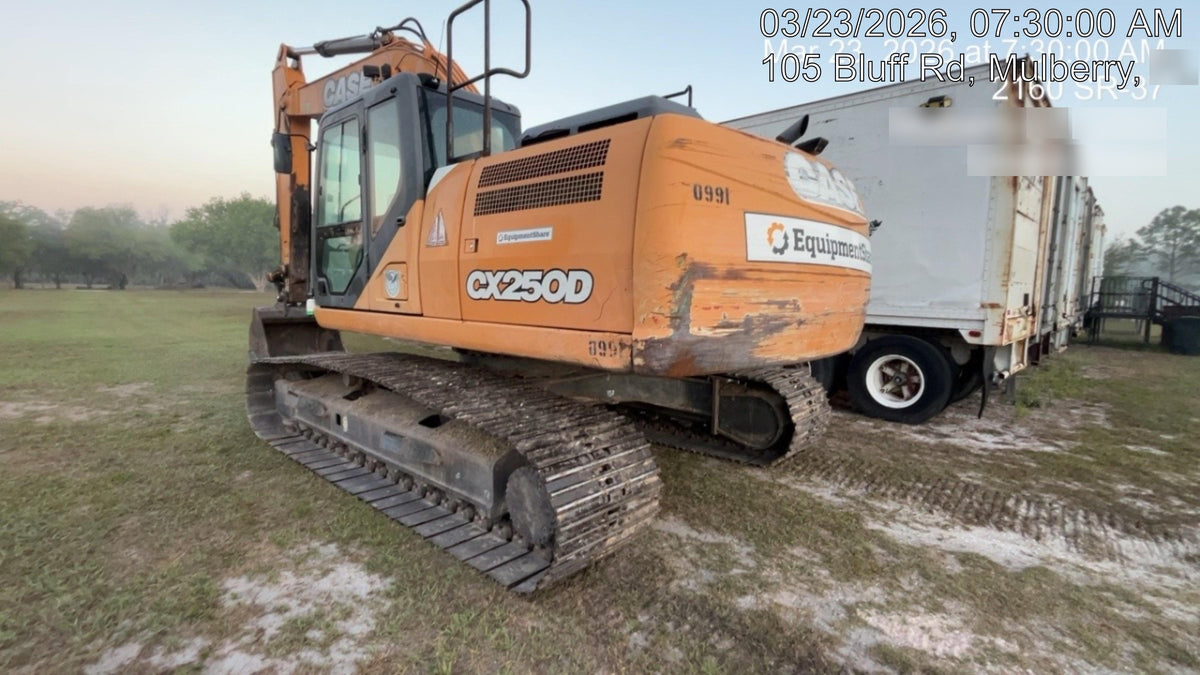 2016 CASE CX250D