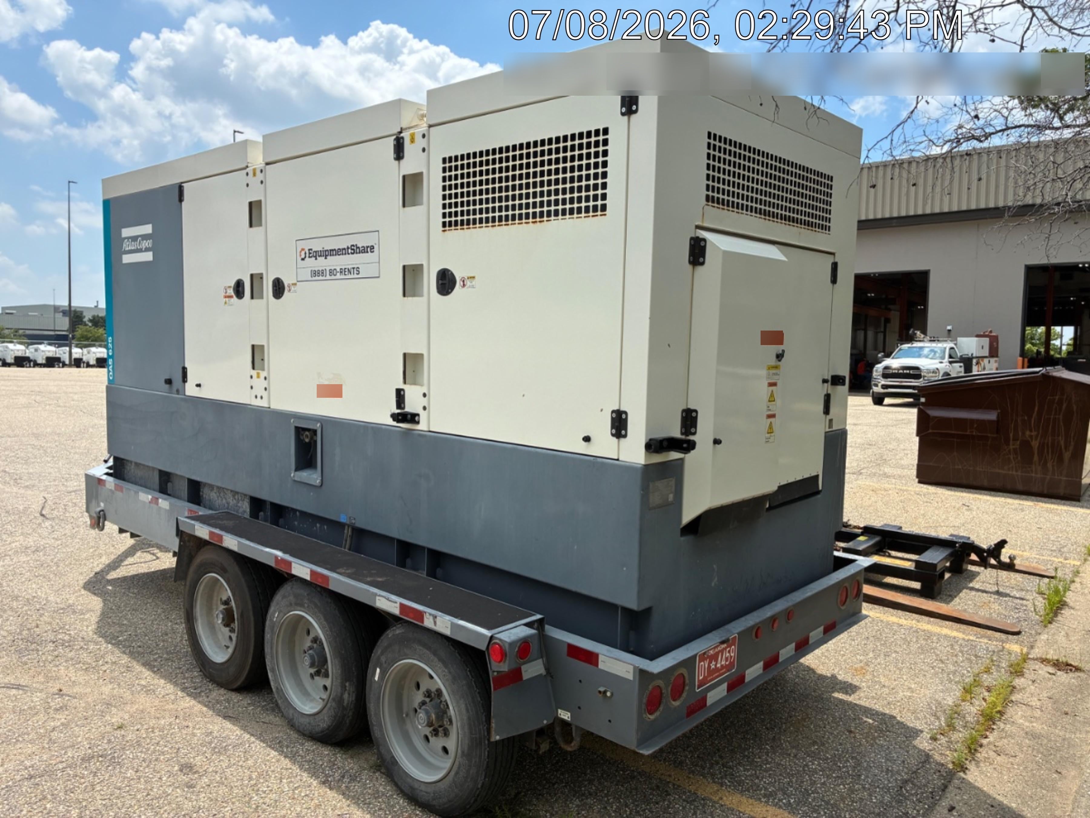 2020 ATLAS COPCO QAS625