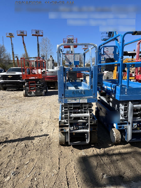 2020 Genie GS-1930 Solid Non Marking Tires, Beacon, Folding rails with half height swing gate